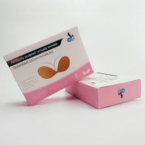 Soutien-Gorge Invisible Silicone Adhésif Cache-tétons Respirant et Léger
