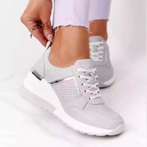 Chaussures décontratés pour femmes à talon haut Semelle épaisse