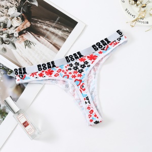 T-string femme sexy culotte en cotton taille basse