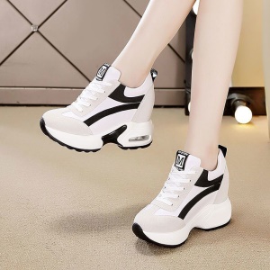 Chaussures décontractées pour femmes hauteur augmentation interne de 8cm