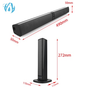 Haut-parleur Bluetooth intelligent sans fil avec interface TF et télécommande