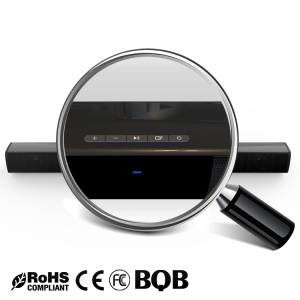 Bluetooth haut-parleur intelligent stéréo avec télécommande accrochage mural