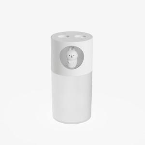 Humidificateur double spray USB voiture ourson avec lumière et  chronométrage