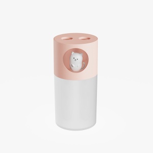 Humidificateur double spray USB voiture ourson avec lumière et  chronométrage