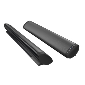 Haut-parleur Bluetooth pour TV accroché au mur avec télécommande