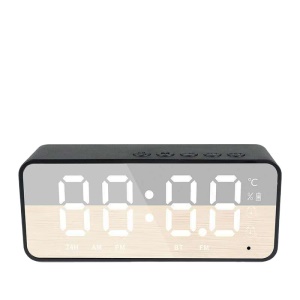 Bluetooth haut-parleur portable LED affichage grand écran effet de miroir