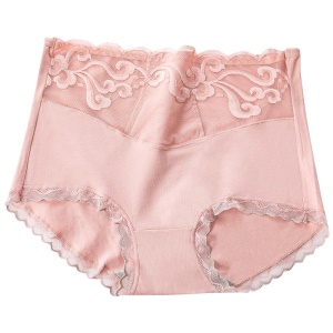 Femme slip taille haute culotte respirant ventre plat