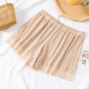 Short de nuit pour femmes en dentelle brodé