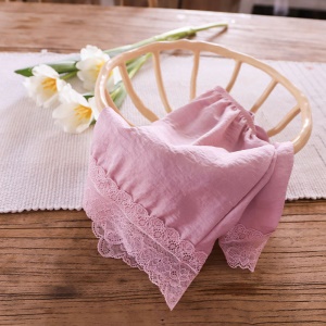 Shorts en detenlle pour filles bas de pyjama léger et comfortable