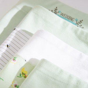 Culotte femme imprimé en coton taille haute ventre plat