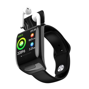 Montre intelligente + écouteurs sans fils   TWS Bluetooth communication OEM/ODM