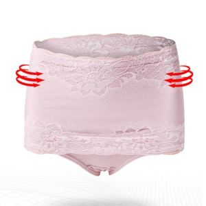 Culotte femme taille haute dentelle