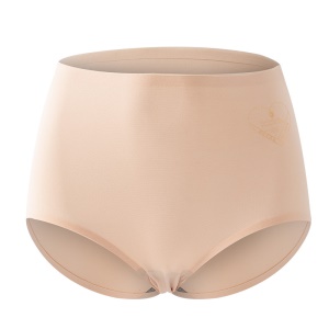 Culotte en coton femme taille haute ventre plat
