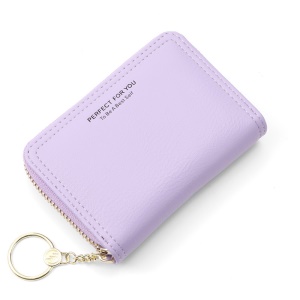 WEICHEN Portefeuille en cuir PU femme porte-cartes anti-magnétique