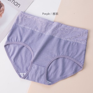 Culotte femme élastique taille haute ventre plat