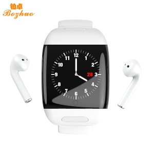 Montre intelligente + écouteurs sans fils   TWS Bluetooth communication OEM/ODM