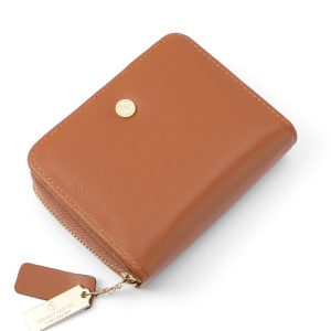WEICHEN Portefeuille femme PU cuir artificiel à deux plis