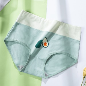 Culotte slip à taille haute en dentelle