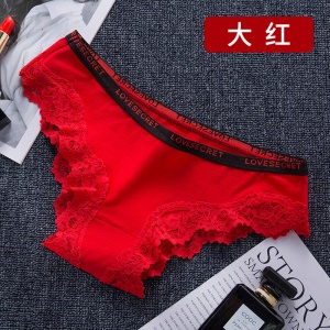 Culotte slip sexy et respirante en coton