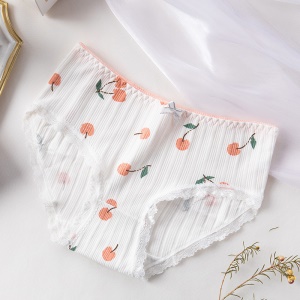 Culotte slip respirant  en coton pour femme