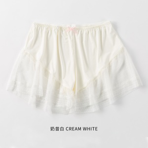Femme Short de sécurité en dentelle