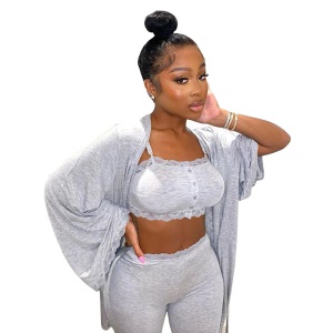 Ensemble décontractée de 3 pièces en Coton coton synthétique