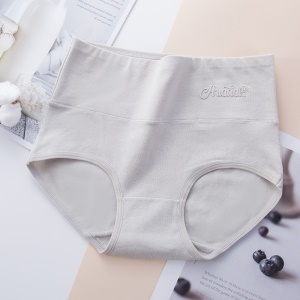 Culotte en coton femme élastique taille haute