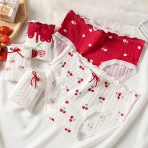 Culotte slip pour jeune fille en  coton