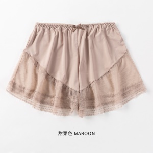Femme Short de sécurité en dentelle