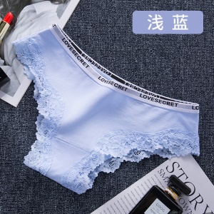 Culotte slip sexy et respirante en coton
