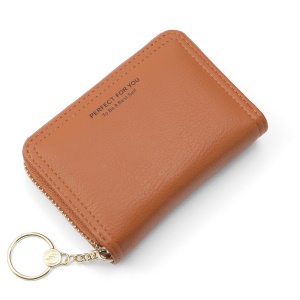 WEICHEN Portefeuille en cuir PU femme porte-cartes anti-magnétique
