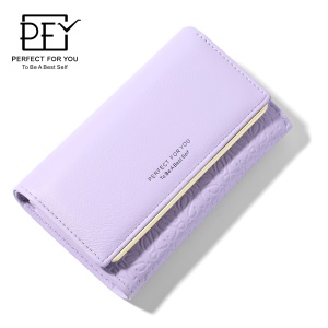 Portefeuille femme en cuir artificiel