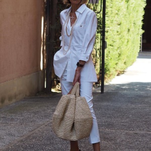 Ensemble chemise + pantalon  pour femme