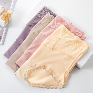 Femme slip taille haute culotte respirant ventre plat