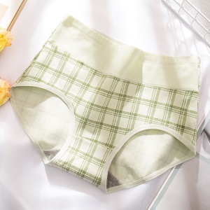 Culotte slip à taille haute en coton