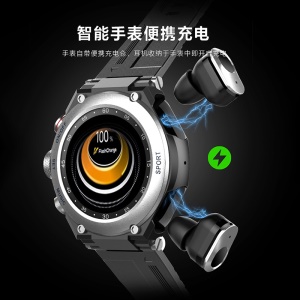 Montre intelligente +écouteurs  sans fil bluetooth