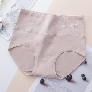 Culotte en coton femme élastique taille haute