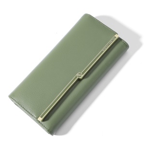 Portefeuille en cuir pour femme PU artificiel