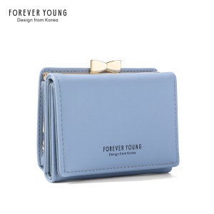 Portefeuille Femme en Cuir Court Sac d'argent
