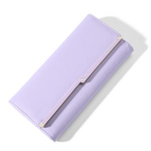 Portefeuille en cuir pour femme PU artificiel