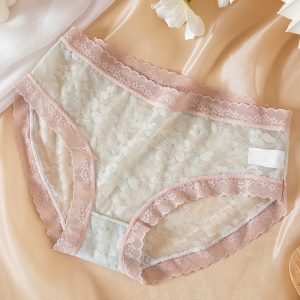 Culotte femme dentelle slip sexy respirante
