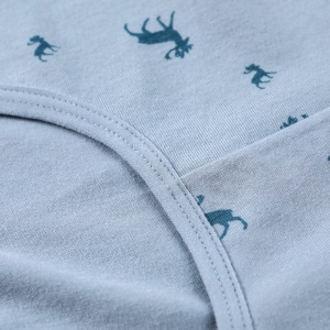 Slip fille à taille haute en coton