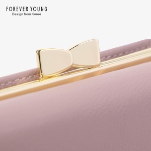 Portefeuille Femme en Cuir Court Sac d'argent