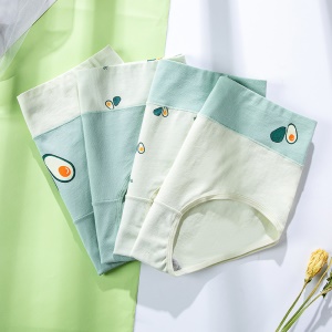 Culotte slip à taille haute en dentelle