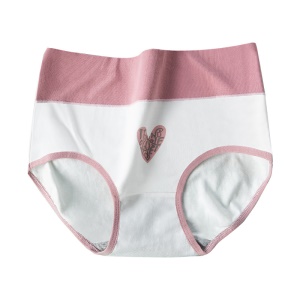 Culotte à taille haute  en coton  pour jeune fille