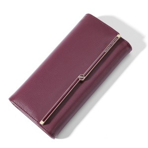 Portefeuille en cuir pour femme PU artificiel