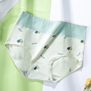 Culotte slip à taille haute en dentelle