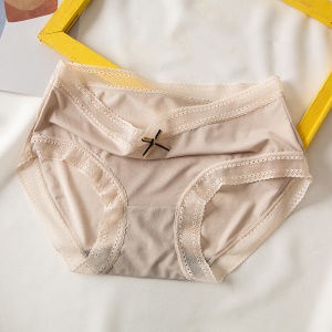Culotte dentelle femme respirant et doux
