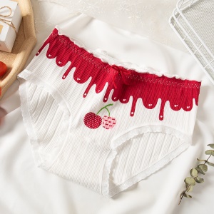 Culotte slip pour jeune fille en  coton