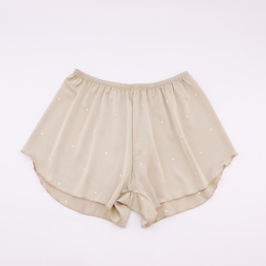 Short pyjama large pour les filles en soie artificielle